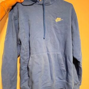 Nike Men's Hoodie in Light Blue